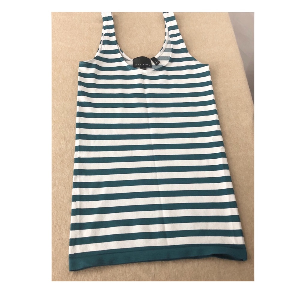 The Limited Size Small Tank. Striped. EUC.